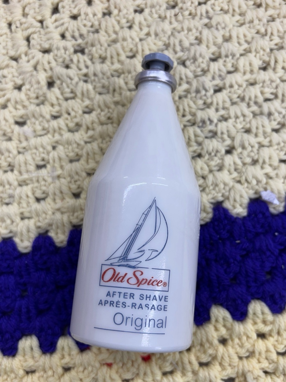 Vtg 1997 old spice aftershave by Shulton 4.25oz (3/4 full)